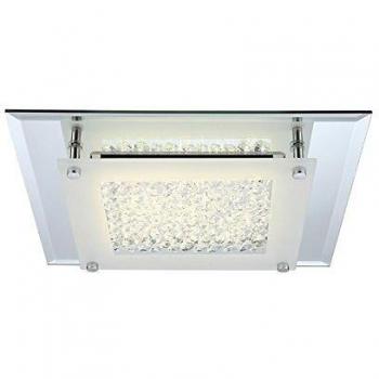 Lámpara de Techo y Pared LED Liana 12W 1010lm Cromo Metal Cristal