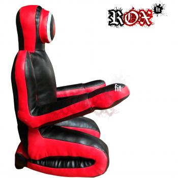 Rox Fit MMA Judo Bolsa de boxeo Grappling Dummy – Posición, estilo de presentación, doble cara, MMA Dummy, BJJ de boxeo entrenamiento bolsa 5 FT & 6 ft Rojo y Negro