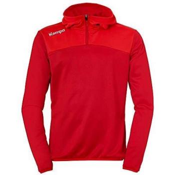 Kempa Emotion 2.0 Quarter Zip Hoody Sudadera, Hombre, Chili Red/Red, 116