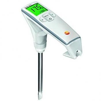 Termómetro digital Testo 270 para aceite de fritura, rango +40 a +200 °C, conforme a estándares HACCP