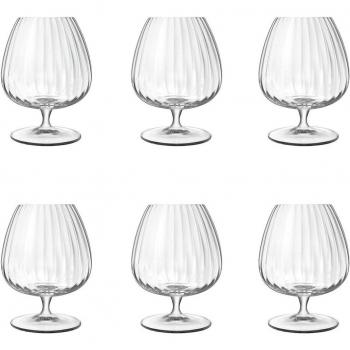 Juego de 6 Copas Snifter Speakeasies Luigi Bormioli - Cristal Transparente, 46,5 cl
