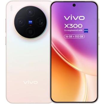 Smartphone Vivo X300 5G 6.31 AMOLED Rosa 512GB + 16GB RAM