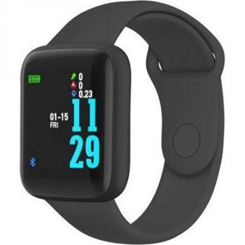 Reloj Deportivo Smartwatch Bluetooth Multideportivo con Ritmo Cardíaco, Podómetro, Calorías y Presión Arterial