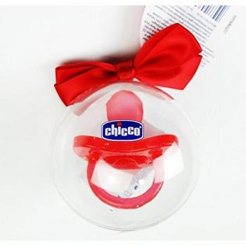 Chupete todo silicona rojo de 6 a 12 meses Chicco