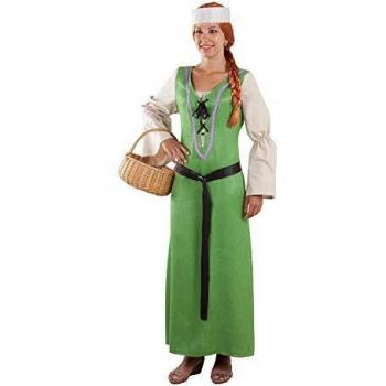 Fycar Disfraz de Campesina Medieval para Mujer