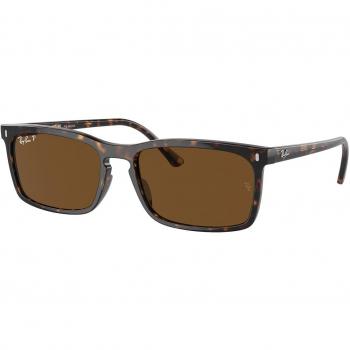 Ray-Ban RB4435 Unisex Polarized Sunglasses, Color 902/57, Tortoiseshell, Size 56