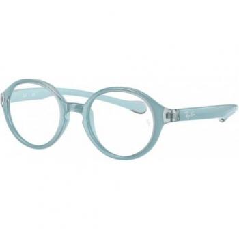 Ray-Ban Kids RY9075V 3879 Child Panthos Eyeglasses Light Blue Size 35 with Blue Light Block