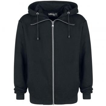 Gothicana by EMP It's Never Enough Sudadera Capucha con Cremallera Negro L