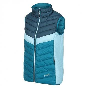 Regatta Women's Harrock II Padded Water-Repellent Gilet - Gulfstream Blue, Size 12