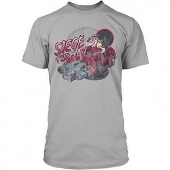 Camiseta Gris Heroes of the Storm Siege the Day Talla XL