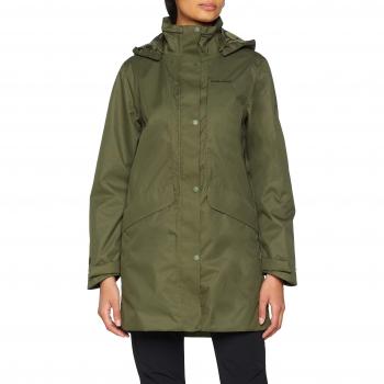 Craghoppers Aird Chaqueta Impermeable, Mujer, Parka Verde, Talla 12