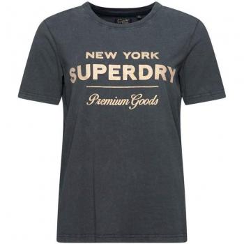 Superdry Women's Luxe Metallic Logo T-Shirt