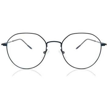 Oval Armazón Completo Metálico Azules para Hombre - SmartBuy Collection