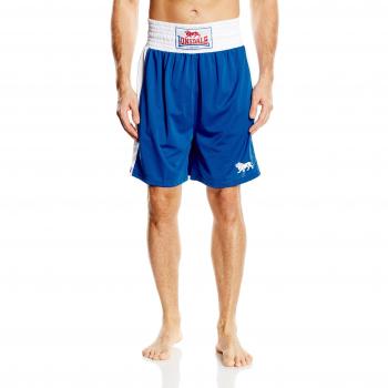 Lonsdale Amateur Boxing Trunks Pantalones Cortos de Deporte, Azul