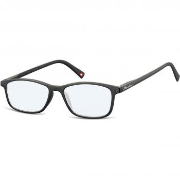 Montana Readers BLF51 Men's Eyeglasses Black Size +1.50 - Blue Light Block Available (Frame Only)