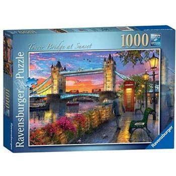 Ravensburger - Puzzle 1000 piezas Tower Bridge al atardecer