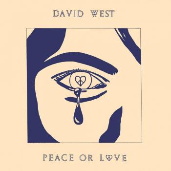 David West - Peace Or Love - Blue Vinyl 2016 UK vinyl LP TLV089