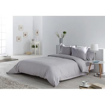 Juego de Funda nórdica Alexandra House Living Gris Perla Cama de 135/140 5 Piezas