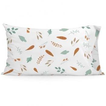Funda de Almohada Infantil HappyFriday Mr Fox Multicolor 50x75 cm 100% Algodón Calidad 150 TC Fabricado en España