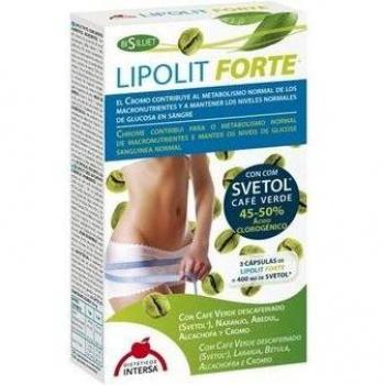 Intersa Lipolit Forte con Café Verde Descafeinado 60 cápsulas