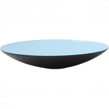 Cuenco Krenit, azul claro, H: 2.8 cm Ø 16 cm