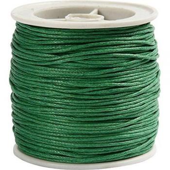 Hilo de Algodón Verde 1 mm, 40 m, 1 Rollo
