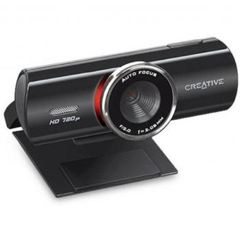 Creative 73VF075000001 - Webcam, color negro