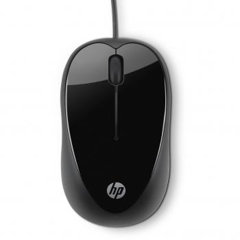 HP X1000 - Ratón básico con cable, negro