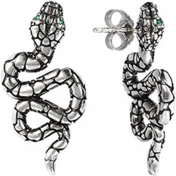 Pendientes de mujer Albert M. WSOX00307.GAG, diseño elegante, fabricados en acero inoxidable con acabado dorado, cierre de presión, ideales para ocasiones especiales y uso diario