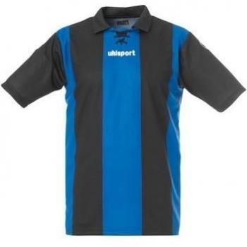 uhlsport Camiseta Stripe KA, Todo el año, Unisex, Color Azurblau/Schwarz, tamaño S