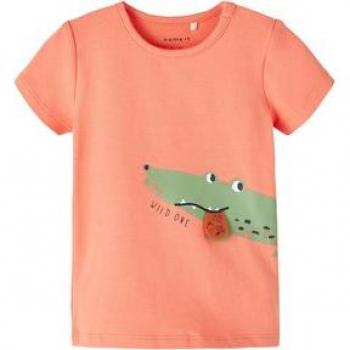Camiseta Name It Nbmfasio Coral para Hombre