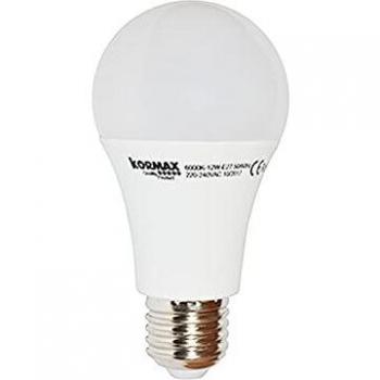 Pack de 5 Lámparas LED A60, 15W, E27, Luz Fría Estándar