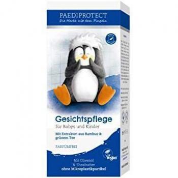 PAEDIPROTECT Tratamiento Facial 75ml - Cuidado facial para la piel delicada, fórmula hipoalergénica, sin parabenos, dermatológicamente probado, adecuado para niños y bebés