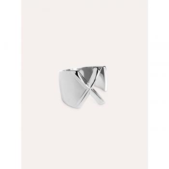 Anillo Singularu Personalizado Letter Signet - Letra X