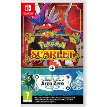 Pokemon Scarlet + The Hidden Treasure of Area Zero DLC - Nintendo Switch