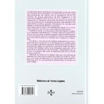 Legislación de Administración Electrónica y de protección de datos