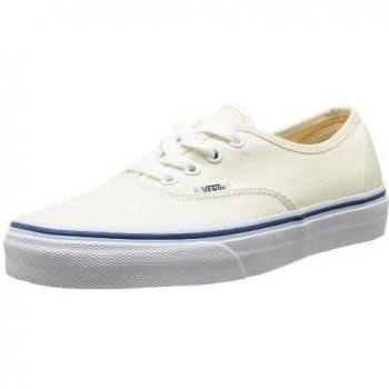 Vans VEE3WHT - Zapatillas de skateboarding de tela unisex, color blanco, talla 43