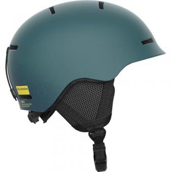 Salomon Orka Casco de Esquí para Niños, Snowboard Protección, Comodidad óptima, Estilo deportivo Para tus Aventuras de Nieve, Gris, Tamaño Small 49-53
