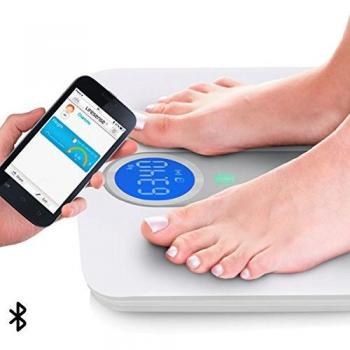 Báscula Digital con Bluetooth TopCom WG2495
