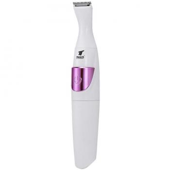 Thulos TH-BY15 Afeitadora Corporal 5 en 1 con Cabezales Extraíbles para Mujer en Blanco