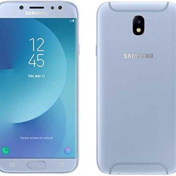 Samsung Galaxy J7 (2017) Modelo J730, 4G, 16GB, Dual-SIM en Color Azul Plata - Versión Europea
