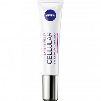 NIVEA Hyaluron Cellular Anti-Aging Eye & Lip Contour Cream, 15 ml
