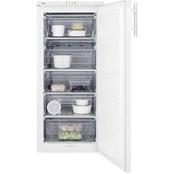 Congelador Vertical Electrolux LUB1AF19W 187L Clase F Blanco 125cm con Tecnología FastFreeze