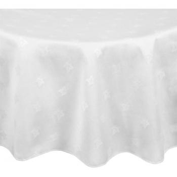 Mantel Redondo Blanco Mitre Luxury Luxor 1725mm