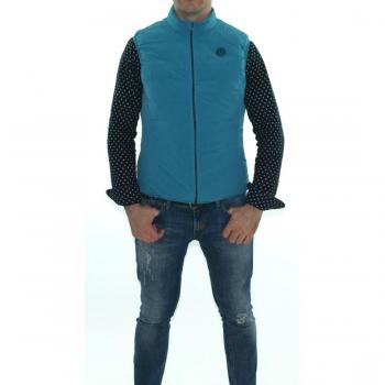 CHALECO REVERSIBLE AZUL PATO/ AZUL MARINO MODELO ZERMATT