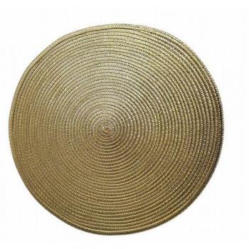 Salvamantel Elegante Oro Decoración Navidad 38 cm - Gerimport