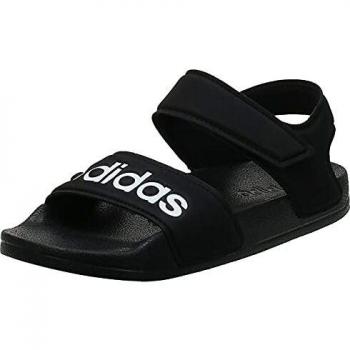 adidas Adilette, Slide Sandal, Core Black Cloud White Core Black, 35 EU
