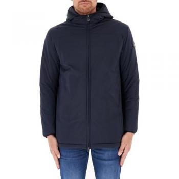 Colmar Men's Navy Blue Lightweight Jacket with Zip and Hood - Size 48