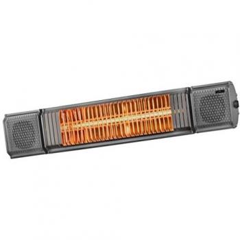 Eurom Calefactor de patio Heat and Beat 2000 W gris