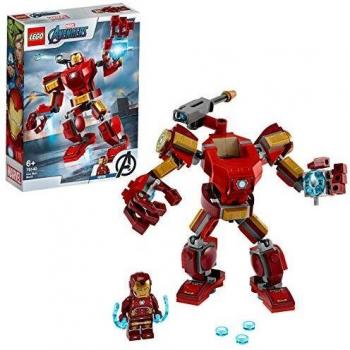 LEGO 76140 Super Heroes Armadura Robótica de Iron Man Juguete de Construcción